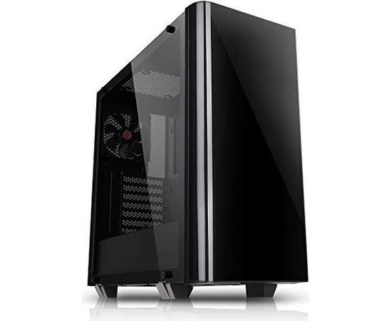 Case|THERMALTAKE|View 21 Tempered Glass Edition|MidiTower|Not included|ATX|MicroATX|MiniITX|Colour Black|CA-1I3-00M1WN-00