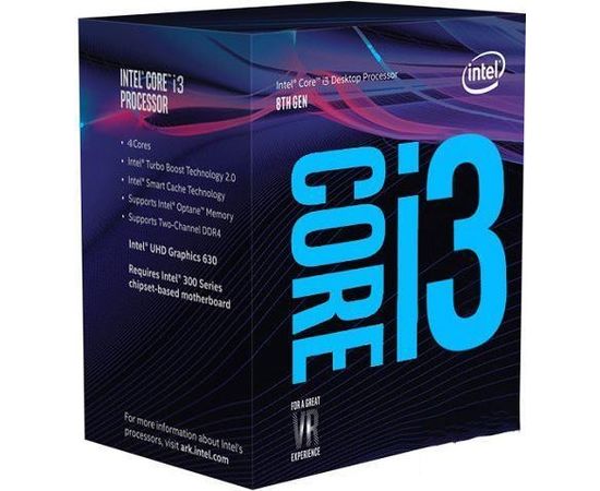 Intel® Core™ i3-9100F Processor (6M Cache, up to 4.20 GHz) LGA 1151 9th Generation