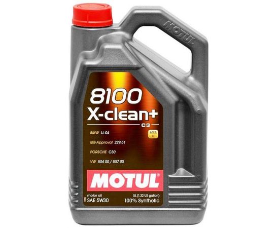 Motul 8100 X-clean+ 5W30 C3 5L