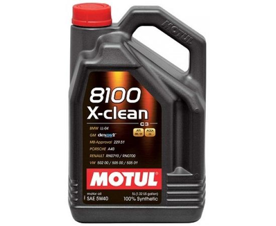 Motul 8100 X-clean 5W40 5L