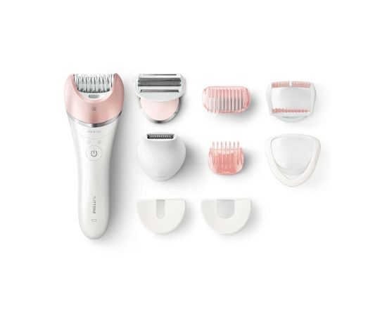 Philips Satinelle Advanced Wet & Dry epilator BRE640/00 For legs, body and face 8 accessories Cordless / BRE640/00