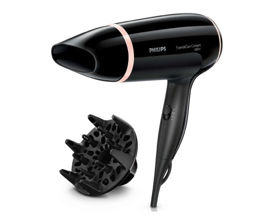 Philips Essential Care Hairdryer BHD004/00 1800W Cool shot Diffuser 220-240V / BHD004/00