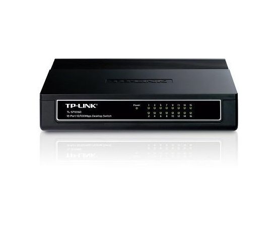 NET SWITCH 16PORT 10/100M/TL-SF1016D TP-LINK