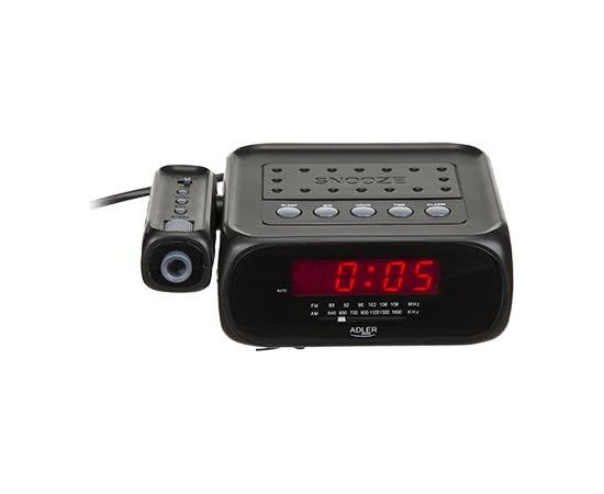 Adler Alarmclock Radio with projector AD 1120 Black, Alarm function