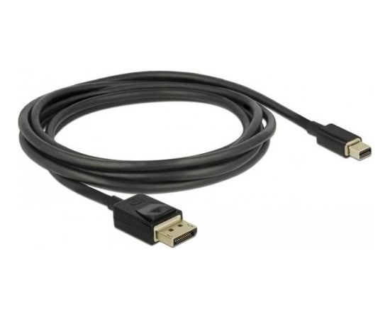 Delock cable Displayport (M) -> Displayport mini (M) v1.4 8K 2m black