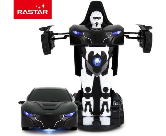 RASTAR transformable car RC 1:32 Black/Yellow/Red/Blue, 61800