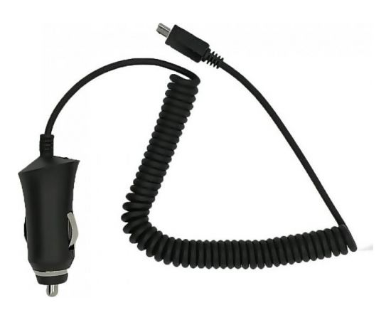HQ Premium Auto Lādētājs 1A + Micro USB kabelis Melns