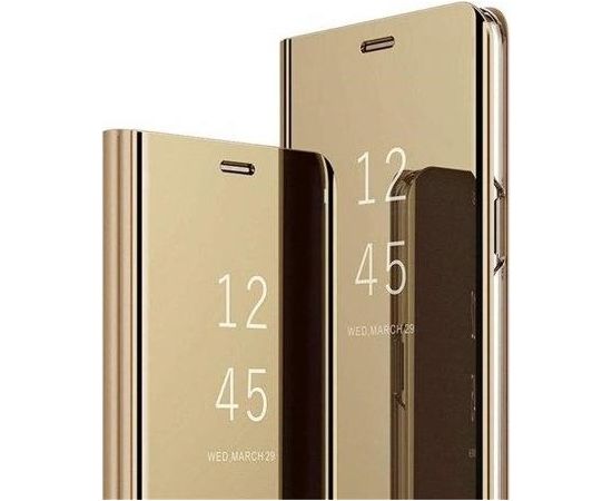 Mocco Clear View Cover Case Grāmatveida Maks Telefonam Samsung A305 Galaxy A30 Zeltains