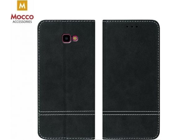 Mocco Suede Book Grāmatveida Maks Telefonam Samsung A305 Galaxy A30 Melns