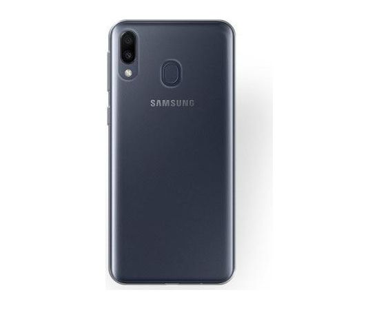 Mocco Ultra Back Case 0.3 mm Aizmugurējais Silikona Apvalks Priekš Samsung M205 Galaxy M20 Caurspīdīgs