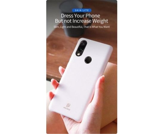 Dux Ducis Skin Lite Case Izturīgs Silikona Aizsargapvalks Priekš Apple iPhone X / XS Rozā