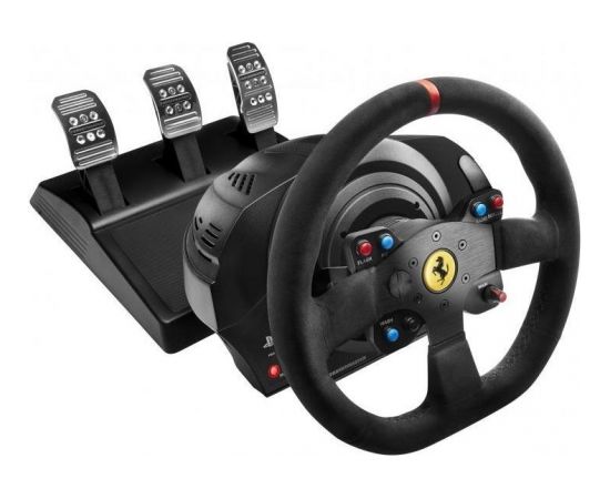 THRUSTMASTER T300 Ferrari Integral Alcantara® Edition Stūre ar pedāļiem