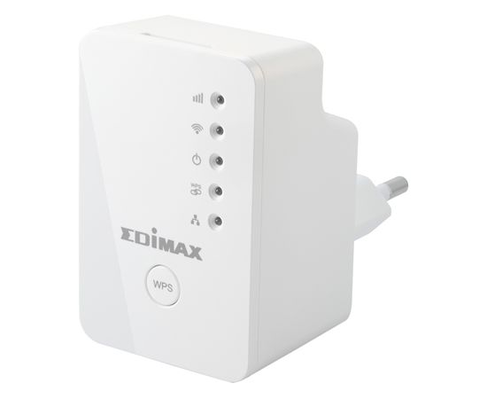 Edimax Extender  140148  10/100 Mbit/s, Ethernet LAN (RJ-45) ports 1, 2.4GHz, Wi-Fi standards 802.11n, 300 Mbit/s, Antenna type Internal, Antennas quantity 2