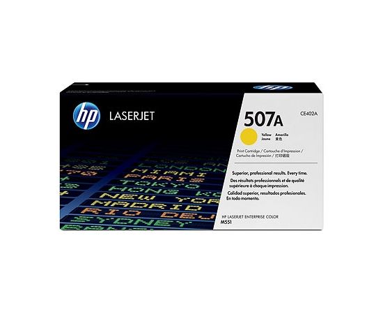 Hewlett-packard HP 507A LJ Enterprise 500 M551/M575 series Toner Yellow (6.000pages) / CE402A
