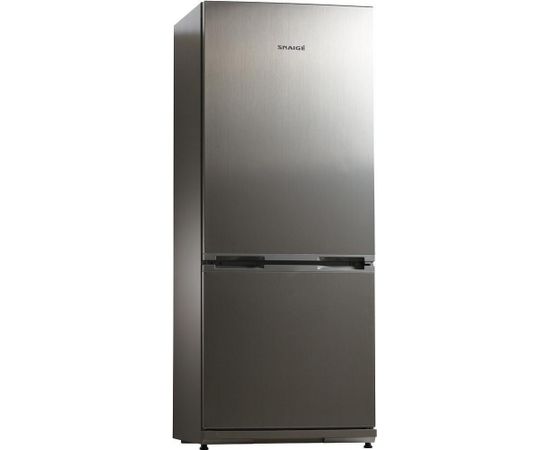 Snaige Refrigerator RF27SM-S1CB210 Free standing, Combi, Height 150 cm, A+,   net capacity 173 L, Freezer net capacity 54 L, 40 dB, Stainless steel