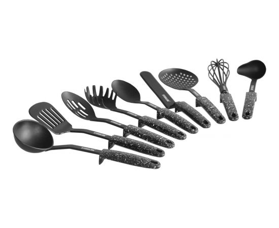 Stoneline Kitchen utensil set, Material nylon, handles made of PP, 9 pc(s),   proof, black
