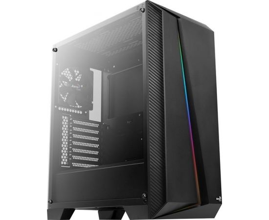 PC case ATX without PSU Aerocool CYLON PRO RGB - USB3.0 TEMPERED GLASS