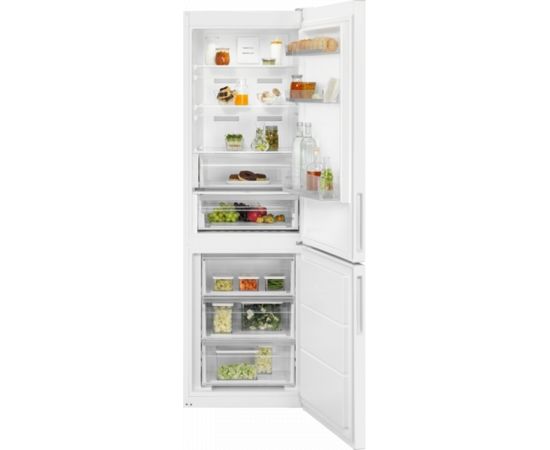 Electrolux EN3481MOW Frost Free Brīvstāvošs ledusskapis ar saldētavu 186 cm A++