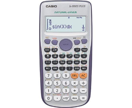Zinātnisks kalkulators CASIO FX-570ES+, 80 x 162 x 13.8 mm