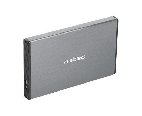 Natec external enclosure RHINO GO for 2,5'' SATA, USB 3.0, Grey