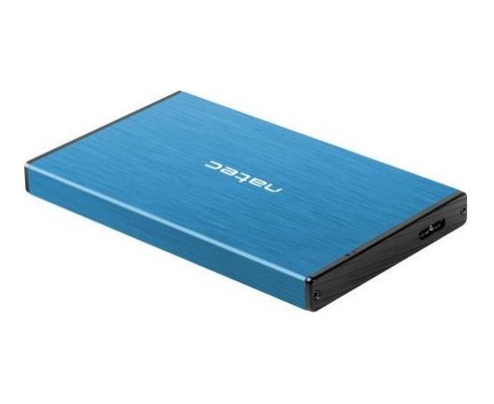 Natec external enclosure RHINO GO for 2,5'' SATA, USB 3.0, Blue