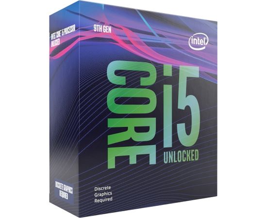 Intel Core i5-9600KF, Hexa Core, 3.70GHz, 9MB, LGA1151, 14nm, no VGA, BOX