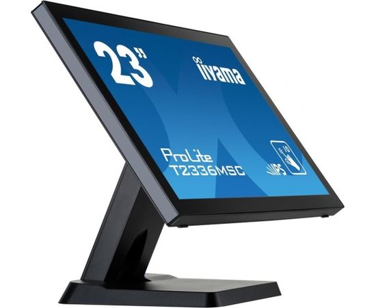 Monitor IIyama T2336MSC-B2 23inch, IPS touchscreen, Full HD, VGA, DVI-D, HDMI, U