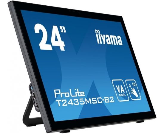 Monitor IIyama T2435MSC-B2 23.6inch, VA touchscreen, Full HD, DVI-D, HDMI, DP Industriālie monitori IPS / DSP / Public / Info Displays