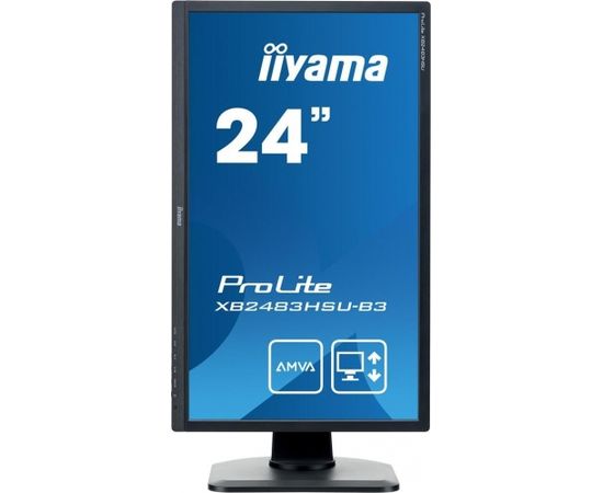 Monitor Iiyama XB2483HSU 24inch, AMVA+ ,DVI, HDMI, DP USB, Speakers