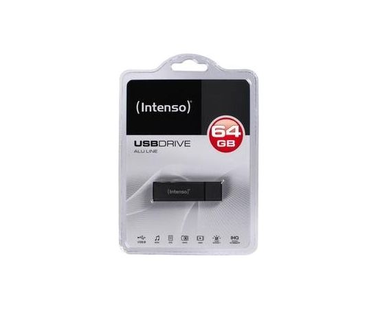 Flashdrive Intenso Alu Line Anthracite 64GB