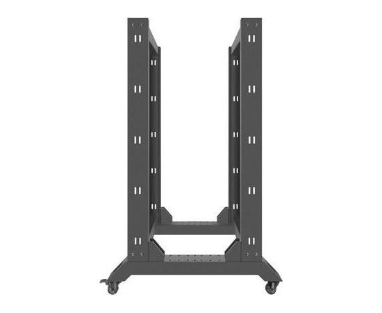 Lanberg open rack 19'' 22U/600x800mm black