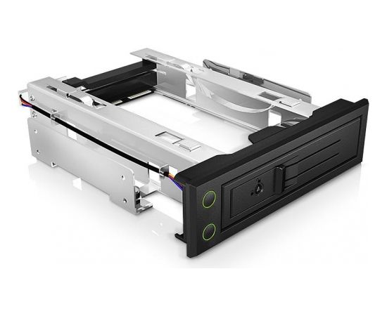 Raidsonic IcyBox Trayless Mobile Rack for 3.5'' SATA/SAS HDD, Black