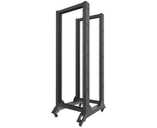 Lanberg open rack 19'' 32U/600x800mm black