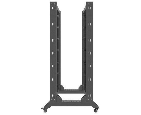 Lanberg open rack 19'' 32U/600x800mm black