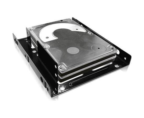 Raidsonic IcyBox Internal Mounting frame 3,5 '' for 2x 2.5'', Black