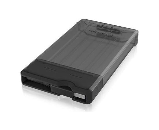 Raidsonic IcyBox External enclosure for 2.5 SATA HDD/SSD, USB 3.0, Black