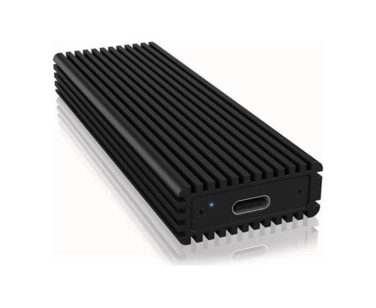 Raidsonic IcyBox External enclosure for M.2 NVMe SSD, USB 3.1 Type-C, Black