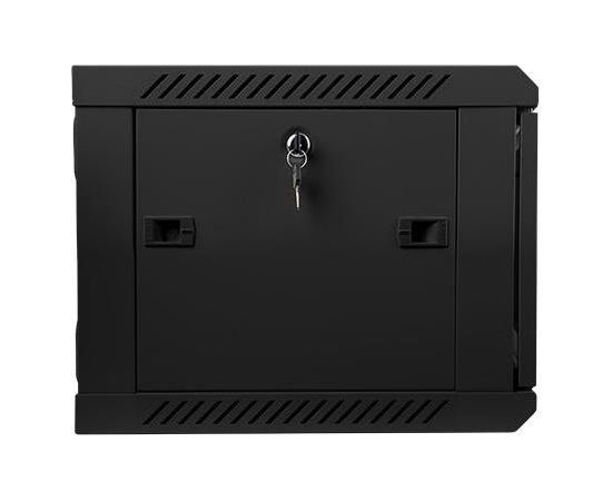 Lanberg wall-mounted rack 19'' demounted flat pack 6U/600x450mm black