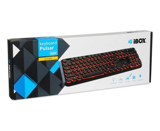 Keyboard iBOX Pulsar, LED Backlight