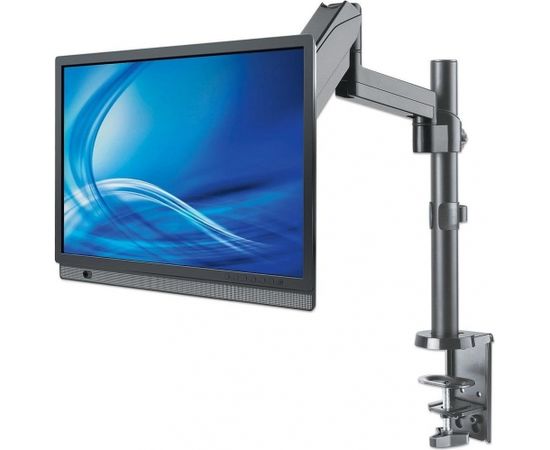 Manhattan Desk LED/LCD monitor arm 17''-32'' 8kg VESA with gas spring adjustable