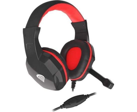 Natec GENESIS Gaming headset ARGON 110 Stereo Black-Red