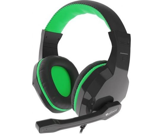 Natec GENESIS Gaming headset ARGON 100 Stereo Black-Green