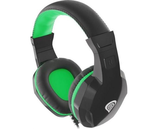 Natec GENESIS Gaming headset ARGON 100 Stereo Black-Green