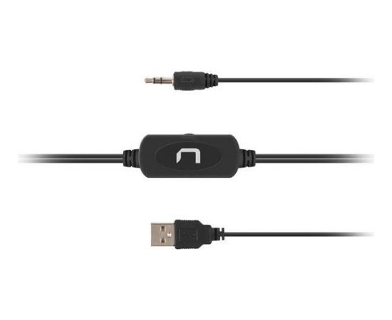 Natec LYNX computer speakers 2.0 6W RMS, Black Skaļruņi datoriem