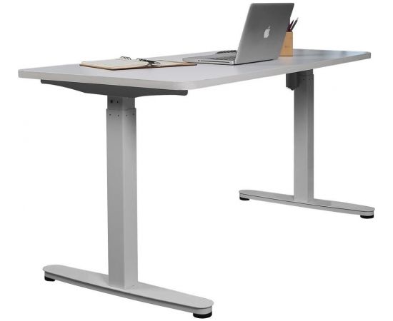 Maclean MC-830 table base desk with electric height adjustment without table top