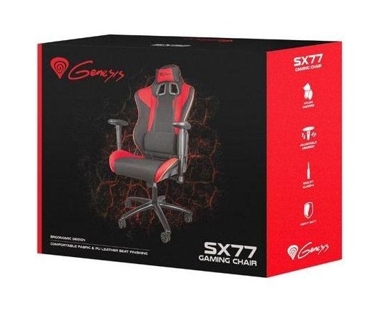 Natec Genesis Gaming Chair NITRO 770 (SX77) Black-Red