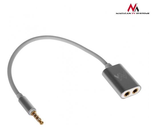 Maclean MCTV-580 Adapter cable 3,5mm Headphones and microphone