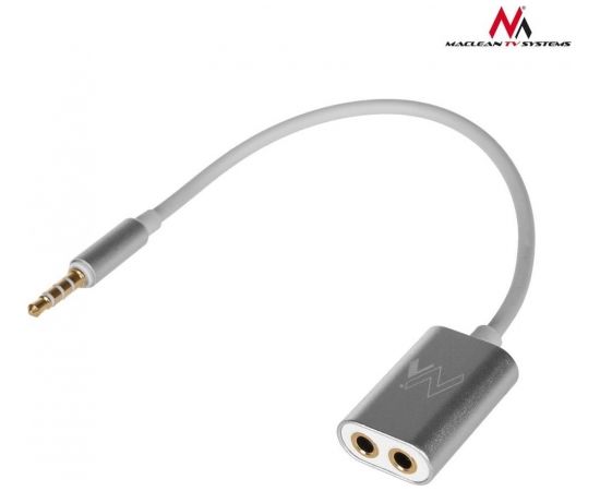 Maclean MCTV-580 Adapter cable 3,5mm Headphones and microphone