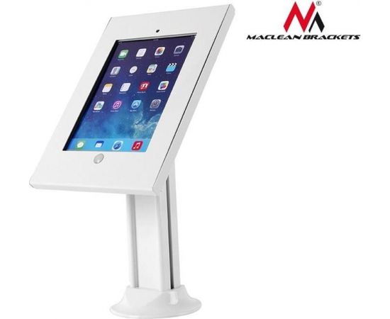 Maclean MC-677 Universal Desk Tablet Stand for Public Displays Lock Anti Theft