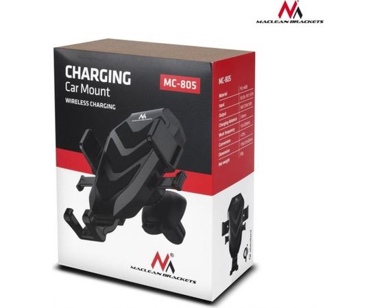 Maclean MC-805 Phone handle wireless charger, Qualcomm QC 3.0, wireless, USB-C